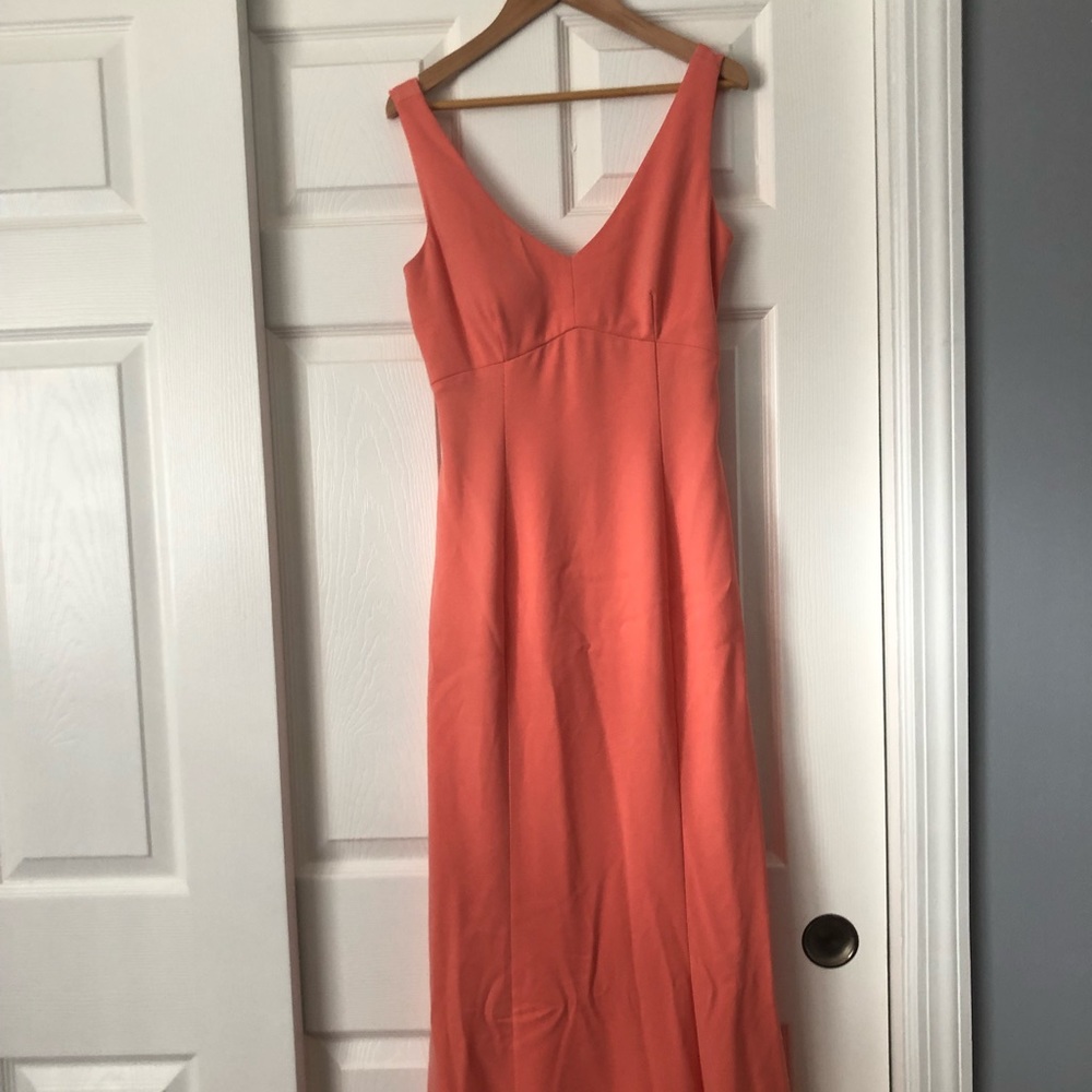 Orange New Long Prom Dress